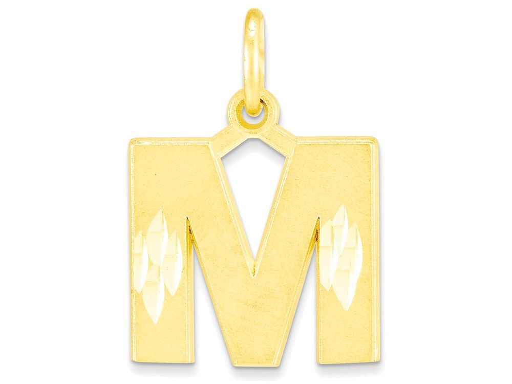 FJC Finejewelers 10k Initial M Charm