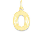 FJC Finejewelers 10k Initial O Charm