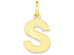 FJC Finejewelers 10k Initial S Charm