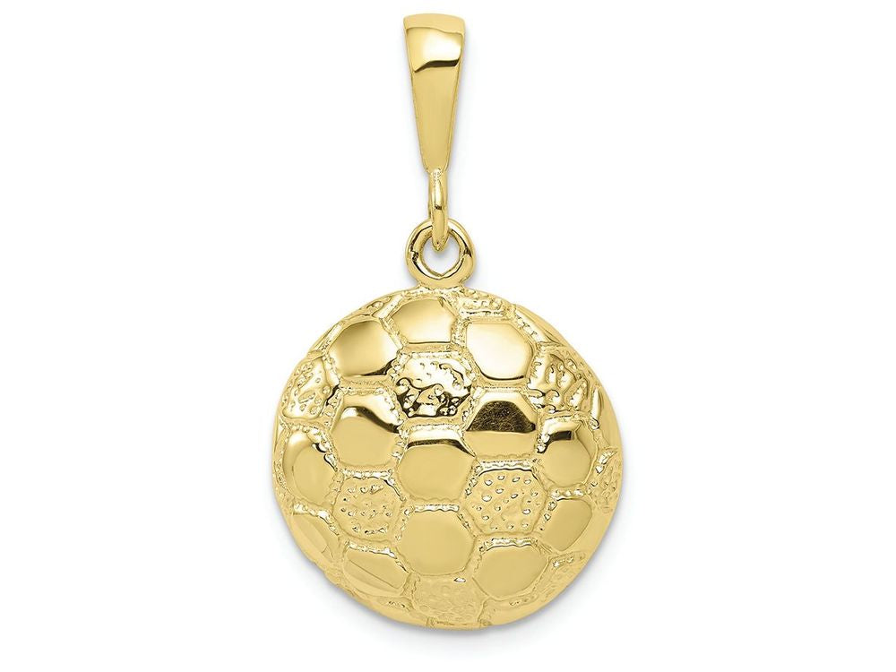 FJC Finejewelers 10k Yellow Gold Soccer Ball Charm