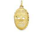FJC Finejewelers 10k Yellow Gold Hockey Mask Charm