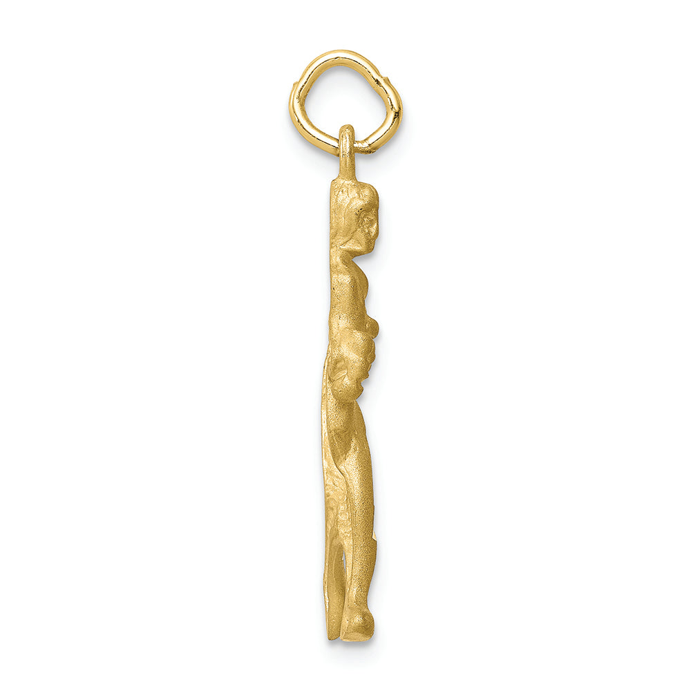 FJC Finejewelers 10k Yellow Gold Solid Runner Charm