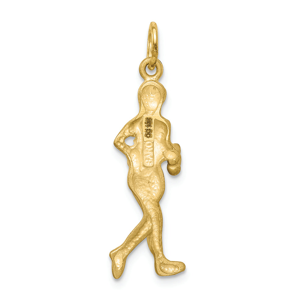 FJC Finejewelers 10k Yellow Gold Solid Runner Charm