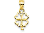FJC Finejewelers 10k Yellow Gold Four Leaf Clover Charm