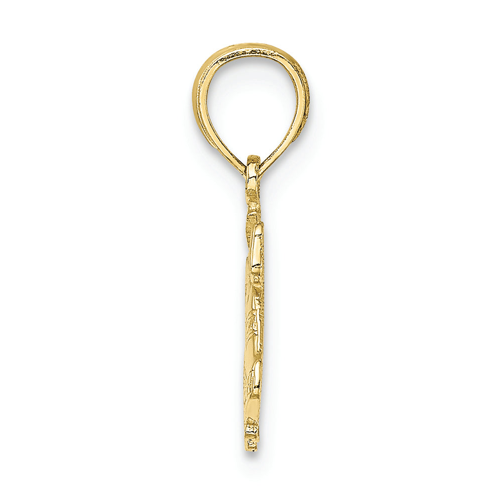 FJC Finejewelers 10k Yellow Gold Polished Christmas Bells Charm