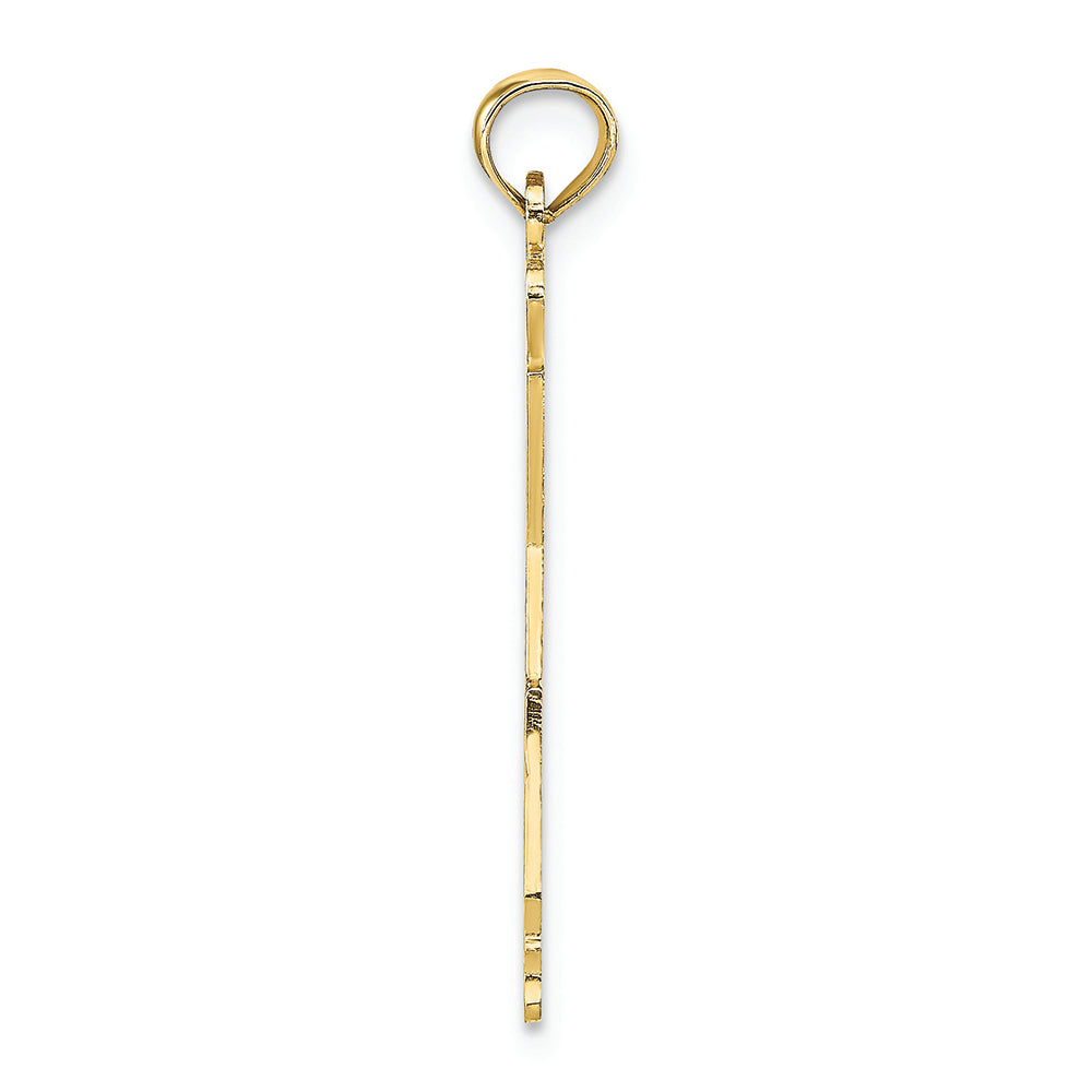 FJC Finejewelers 10k Yellow Gold Solid California State Charm