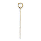 FJC Finejewelers 10k Yellow Gold Solid California State Charm