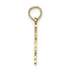 FJC Finejewelers 10k Yellow Gold Solid Virginia State Charm