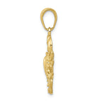 FJC Finejewelers 10k Yellow Gold Scorpion Charm