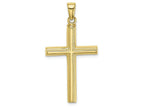 FJC Finejewelers 10k Yellow Gold Polished Cross Charm