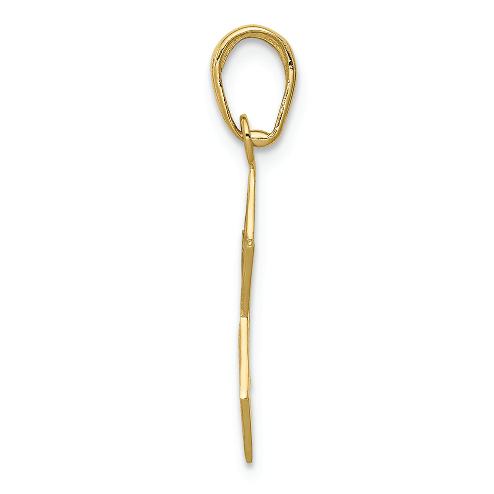 FJC Finejewelers 10k Yellow Gold Star Of David Charm