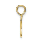 FJC Finejewelers 10k Yellow Gold Break Apart Cut-out Best Friend Charm