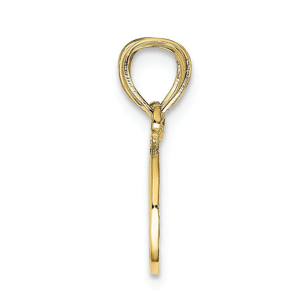 FJC Finejewelers 10k Yellow Gold Break Apart Cut-out Best Friend Charm