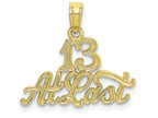 FJC Finejewelers 10k Yellow Gold 13 At Last Charm