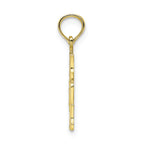 FJC Finejewelers 10k Yellow Gold #1 Mom Charm