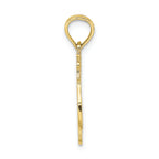 FJC Finejewelers 10k Yellow Gold #1 Wife Charm