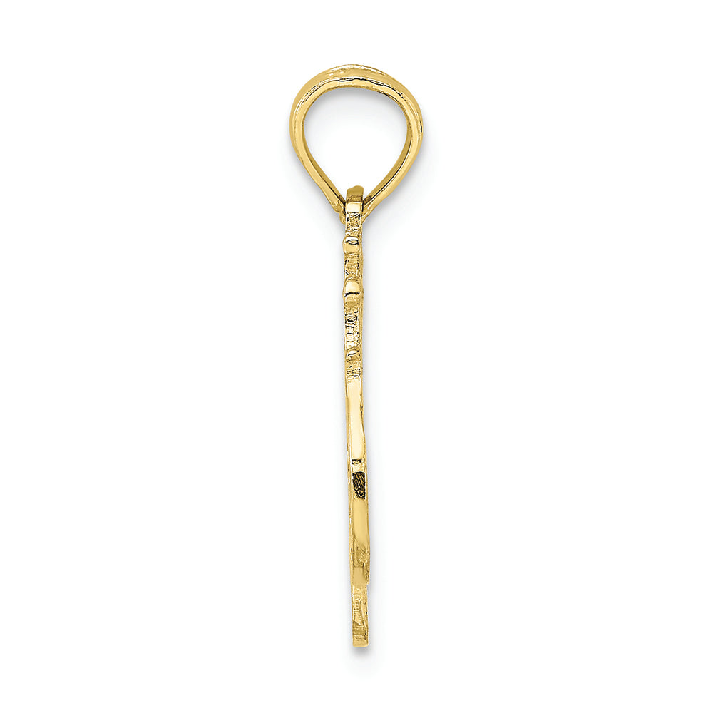 FJC Finejewelers 10k Yellow Gold #1 Wife Charm