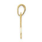 FJC Finejewelers 10k Yellow Gold Butterfly Cut-out Charm