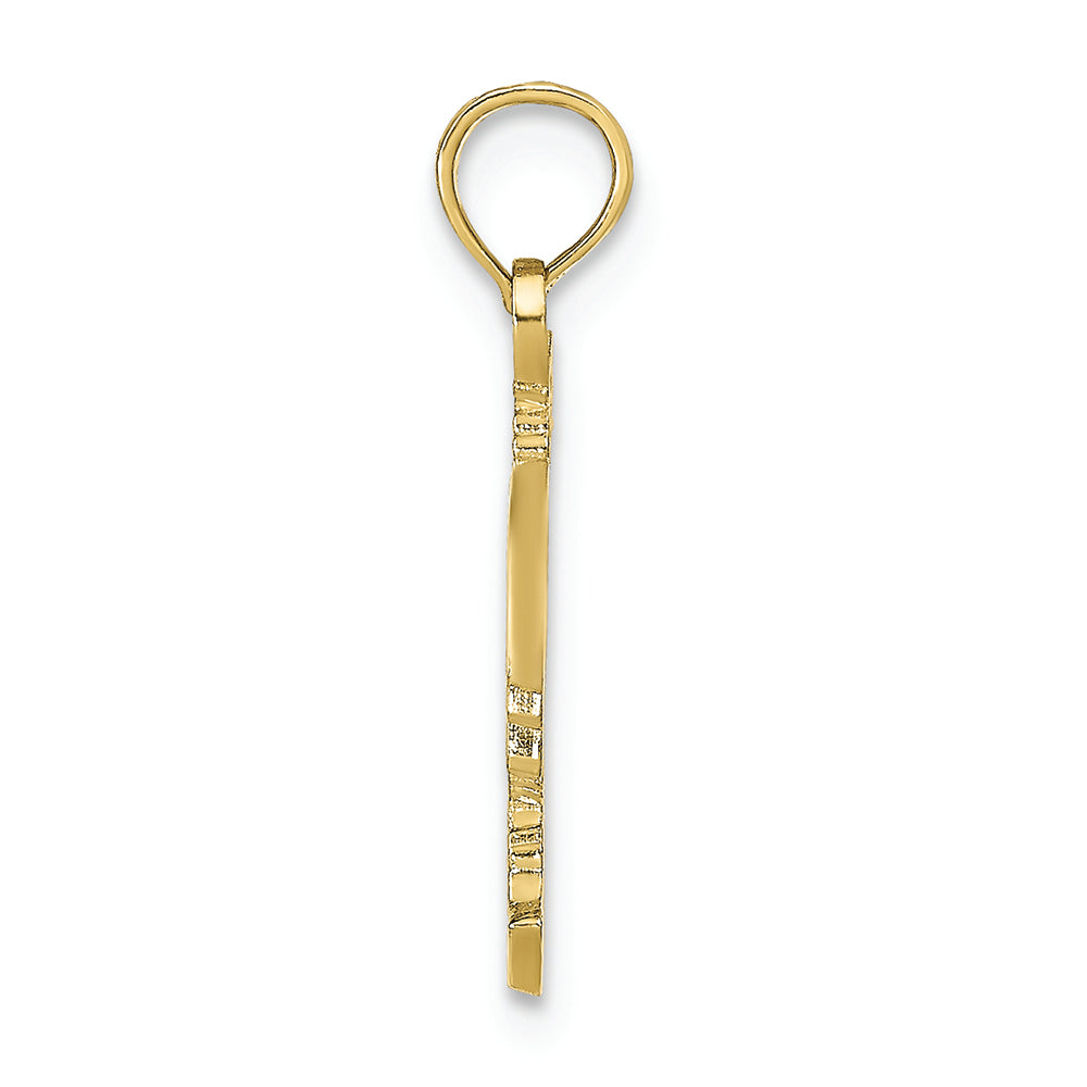FJC Finejewelers 10k Yellow Gold Rooster Charm
