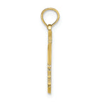 FJC Finejewelers 10k Yellow Gold Rooster Charm