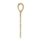 FJC Finejewelers 10k Yellow Gold Lion Head Charm