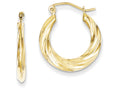 FJC Finejewelers 10k Fancy Small Hoop Earrings