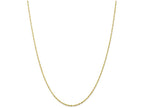 FJC Finejewelers 20 Inch 10k 1.5mm bright-cut Extra-lite Rope Chain Necklace