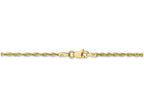 FJC Finejewelers 16 Inch 10k 1.8mm bright-cut Extra-lite Rope Chain Necklace