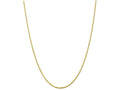 FJC Finejewelers 24 Inch 10k 2.0mm bright-cut Extra-lite Rope Chain Necklace