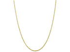 FJC Finejewelers 7 Inch 10k 2.0mm bright-cut Extra-lite Rope Chain Bracelet