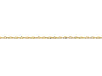 FJC Finejewelers 9 Inch 10k 2.0mm bright-cut Extra-lite Rope Chain Ankle Bracelet