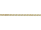 FJC Finejewelers 24 Inch 10k 2.25mm bright-cut Extra-lite Rope Chain Necklace
