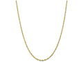 FJC Finejewelers 18 Inch 10k 2.55mm bright-cut Extra-lite Rope Chain Necklace