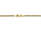 FJC Finejewelers 18 Inch 10k 2.75mm bright-cut Extra-lite Rope Chain Necklace