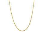 FJC Finejewelers 20 Inch 10k 2.75mm bright-cut Extra-lite Rope Chain Necklace