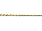 FJC Finejewelers 7 Inch 10k 2.75mm bright-cut Extra-lite Rope Chain Bracelet