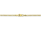 FJC Finejewelers 8 Inch 10k 1.75mm Polished Figaro Chain Bracelet