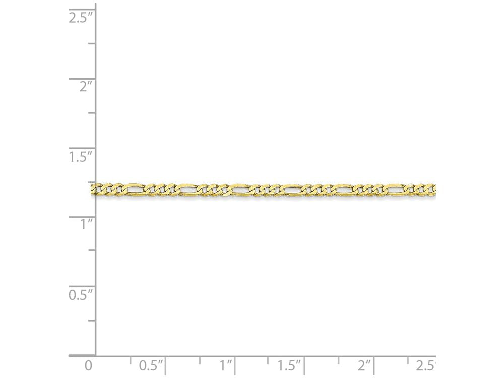 FJC Finejewelers 16 Inch 10k 2.2mm Figaro Link Chain Necklace
