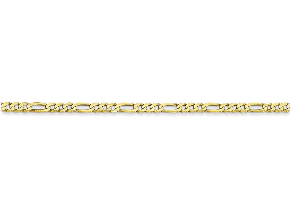 FJC Finejewelers 7 Inch 10k 2.2mm Figaro Link Chain Bracelet
