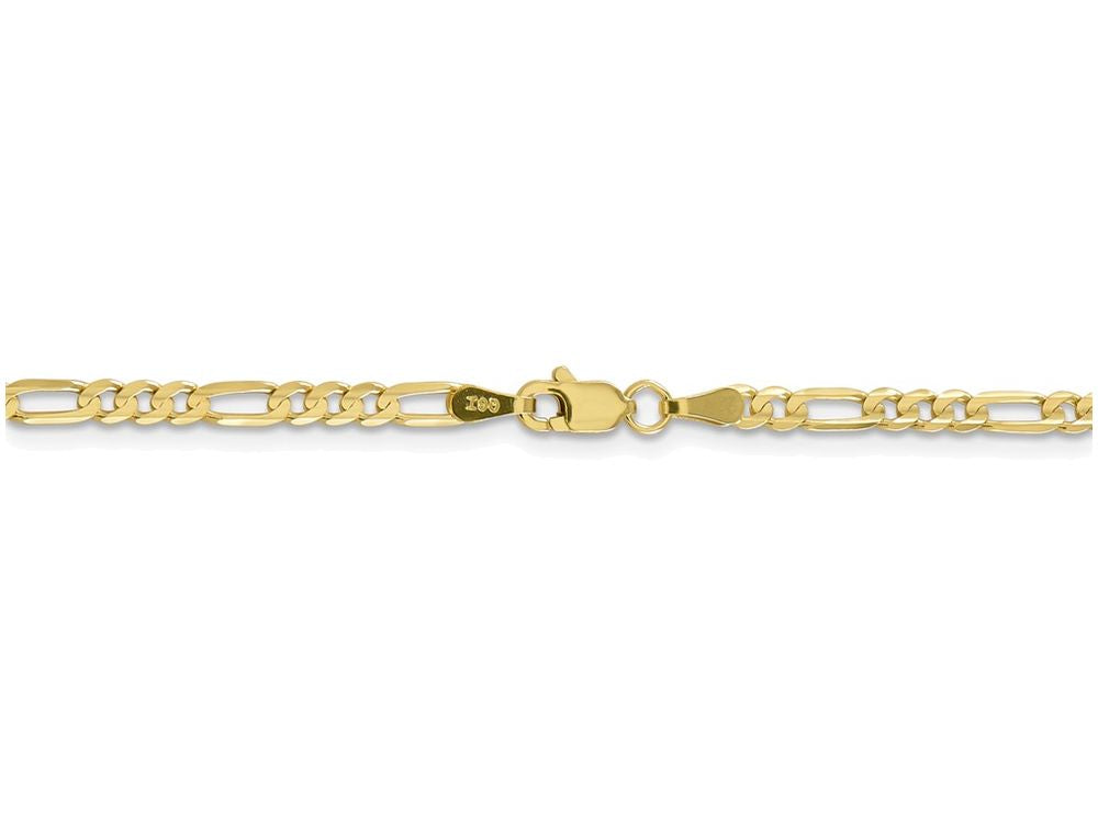 FJC Finejewelers 24 Inch 10k 3.0mm Figaro Chain Necklace