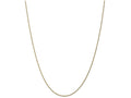 FJC Finejewelers 18 Inch 10k 1.0mm Machine Made bright-cut Rope Chain Necklace