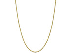 FJC Finejewelers 8 Inch 10k 2.5mm Handmade bright-cut Rope Chain Bracelet