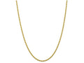 FJC Finejewelers 7 Inch 10k 2.75mm Handmade bright-cut Rope Chain Bracelet
