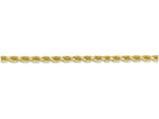FJC Finejewelers 30 Inch 10k 3mm Handmade bright-cut Rope Chain Necklace