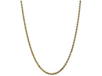 FJC Finejewelers 8 Inch 10k 3.5mm Handmade bright-cut Rope Chain Bracelet