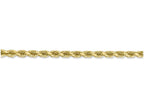 FJC Finejewelers 7 Inch 10k 4mm Handmade bright-cut Rope Chain Bracelet