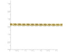 FJC Finejewelers 24 Inch 10k 5mm Handmade bright-cut Rope Chain Necklace