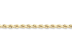 FJC Finejewelers 30 Inch 10k 5mm Handmade bright-cut Rope Chain Necklace