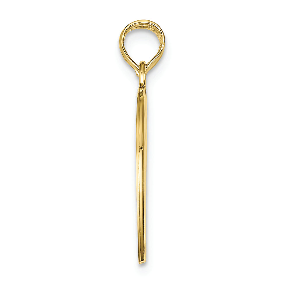 FJC Finejewelers 10k Yellow Gold Best Friends Break-a-part Heart Charm
