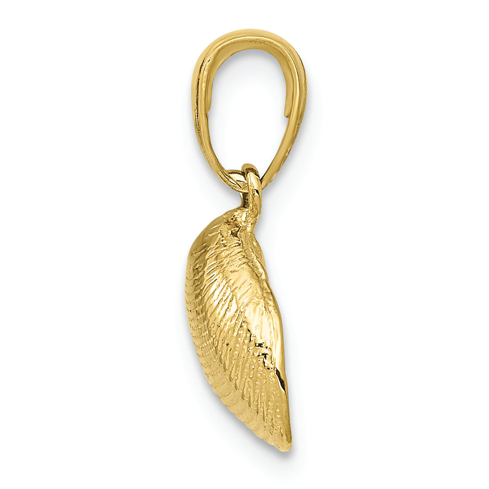 FJC Finejewelers 10k Yellow Gold Small Clam Shell Charm
